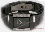 Knockoff Rado Diastar Watch Black Ceramic Diamond Bezel